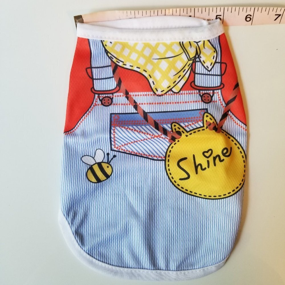 Dog/Cat Tee Shirt Breathable Mesh Pet Clothing 🐶😸